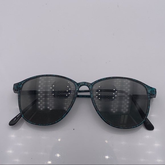 Vintage Marchon Blue Oval Sunglasses Frames - Picture 4 of 7